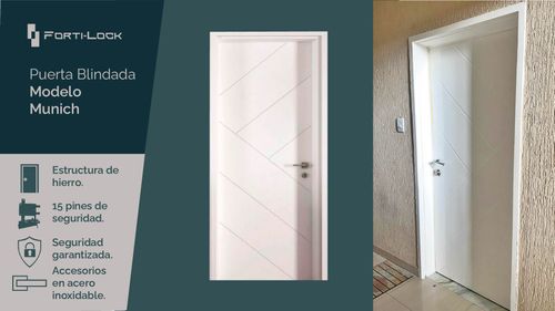 Puerta blindada modelo Munich