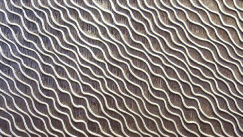 Panel decorativo Panel Decorativo  Serpentinas Ocre. Código  317171 - Unidad
